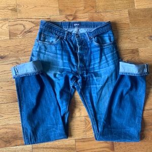 Noble denim. Made in USA small batch selvedge.